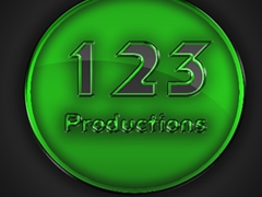 123 Productions Coin Logo